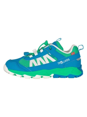 Trollkids Buty trekkingowe "Tronfjell Hiker Low" w kolorze błękitno-niebieskim rozmiar: 31
