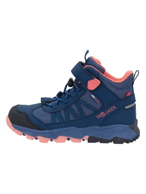 Trollkids Buty trekkingowe "Tronfjell Hiker Mid" w kolorze granatowym rozmiar: 31