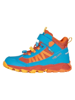 Trollkids Buty trekkingowe "Tronfjell Hiker Mid" w kolorze niebieskim rozmiar: 34