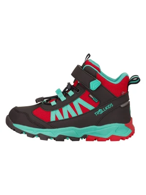 Trollkids Buty trekkingowe "Tronfjell" w kolorze czarno-turkusowym rozmiar: 32