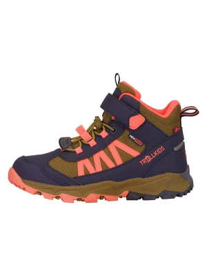 Trollkids Buty trekkingowe "Tronfjell" w kolorze granatowo-oliwkowym rozmiar: 30