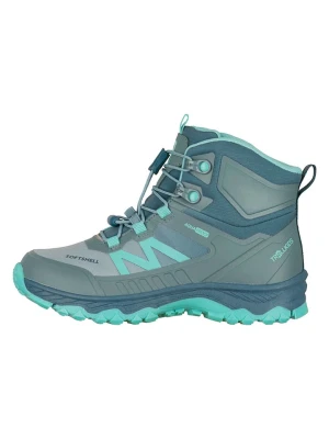 Trollkids Buty turystyczne "Sirdal Hiker Mid" w kolorze turkusowym rozmiar: 28