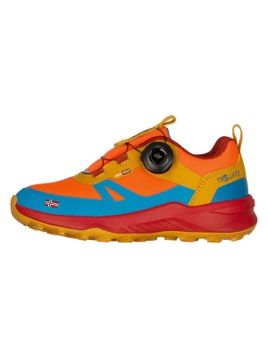 Trollkids Buty turystyczne "Trollfjord Hiker Low XT" w kolorze pomarańczowym rozmiar: 34