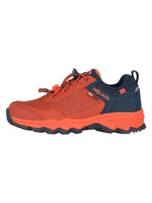 Trollkids Buty turystyczne "Trolltunga Hiker Low XT" w kolorze czerwonym rozmiar: 34