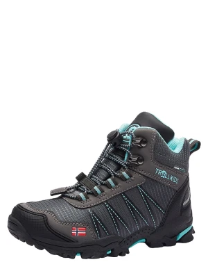 Trollkids Buty turystyczne "Trolltunga Hiker Mid" w kolorze szarym rozmiar: 38