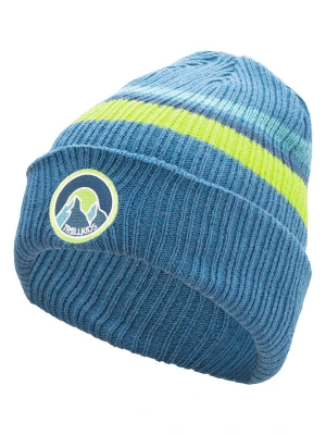 Trollkids Czapka beanie "Spitsbergen" w kolorze niebieskim rozmiar: 48-52 cm