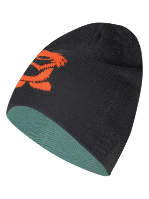 Trollkids Dwustronna czapka beanie "Troll" w kolorze czarno-niebieskim rozmiar: 48-52 cm