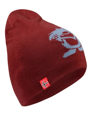 Trollkids Dwustronna czapka beanie "Troll" w kolorze niebiesko-czerwonym rozmiar: 52-56 cm
