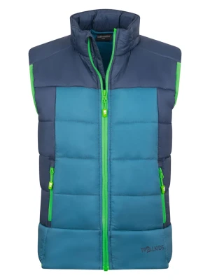 Trollkids Kamizelka funkcyjna "Hardanger" w kolorze niebieskim rozmiar: 128