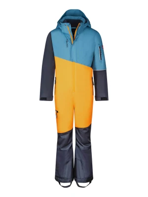Trollkids Kombinezon zimowy "Hallingdal" w kolorze granatowo-żółto-błękitnym rozmiar: 152