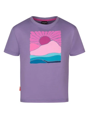 Trollkids Koszulka "Falketind T" w kolorze fioletowym rozmiar: 116