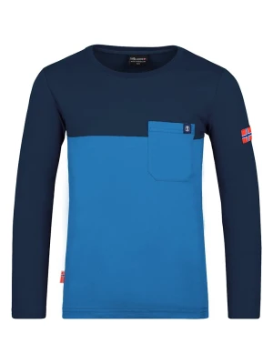 Trollkids Koszulka funkcyjna "Bergen" w kolorze niebiesko-granatowym rozmiar: 164