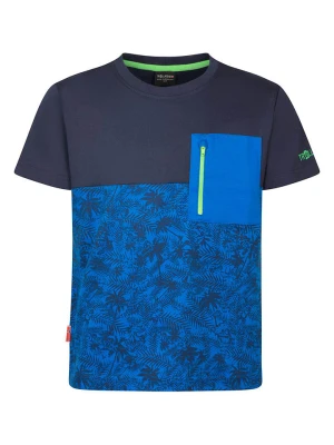 Trollkids Koszulka funkcyjna "Flakstad T" w kolorze granatowym rozmiar: 98