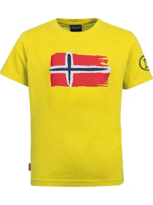 Trollkids Koszulka funkcyjna "Oslo" w kolorze żółtym rozmiar: 98