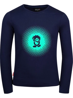 Trollkids Koszulka funkcyjna "Pointillism" w kolorze granatowym rozmiar: 98