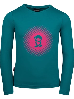 Trollkids Koszulka funkcyjna "Pointillism" w kolorze turkusowym rozmiar: 164