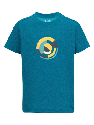 Trollkids Koszulka funkcyjna "Sognefjord T" w kolorze niebieskim rozmiar: 92