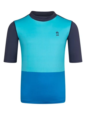 Trollkids Koszulka kąpielowa "Balestrand T" w kolorze błękitno-granatowym rozmiar: 98