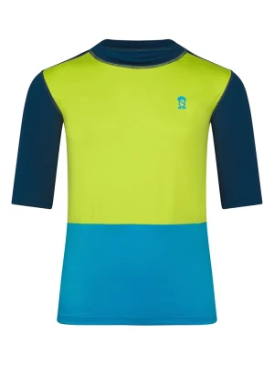 Trollkids Koszulka kąpielowa "Balestrand T" w kolorze niebiesko-zielonym rozmiar: 98