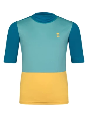 Trollkids Koszulka kąpielowa "Balestrand T" w kolorze żółto-niebieskim rozmiar: 104