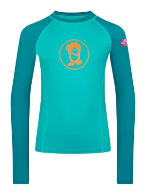 Trollkids Koszulka kąpielowa "Kvalvika" w kolorze błękitnym rozmiar: 164