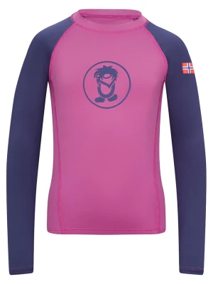 Trollkids Koszulka kąpielowa "Kvalvika" w kolorze fioletowym rozmiar: 116