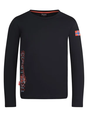 Trollkids Koszulka "Stavanger" w kolorze czarnym rozmiar: 152