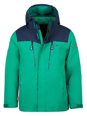 Trollkids Kurtka funkcyjna 3w1 "Preikestolen" w kolorze zielonym rozmiar: 104