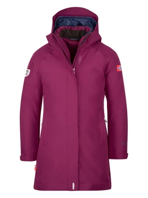 Trollkids Kurtka funkcyjna 3w1 "Senja" w kolorze fioletowo-granatowym rozmiar: 128