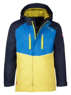 Trollkids Kurtka funkcyjna "Nusfjord" w kolorze niebiesko-żółtym rozmiar: 176
