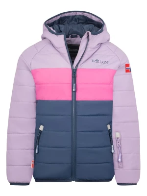 Trollkids Kurtka narciarska "Hafjell XT" w kolorze fioletowo-granatowym rozmiar: 98