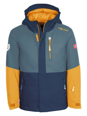 Trollkids Kurtka narciarska "Hallingdal" w kolorze granatowym rozmiar: 176