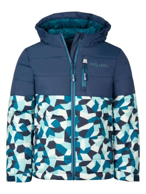 Trollkids Kurtka narciarska "Hemsedal" w kolorze granatowym rozmiar: 110