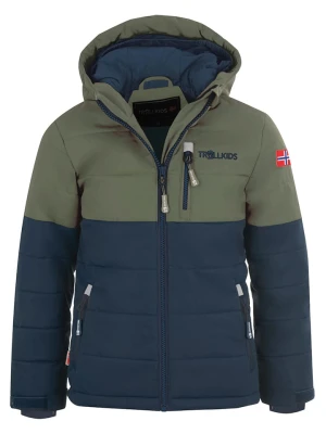 Trollkids Kurtka narciarska "Hemsedal" w kolorze granatowym rozmiar: 110