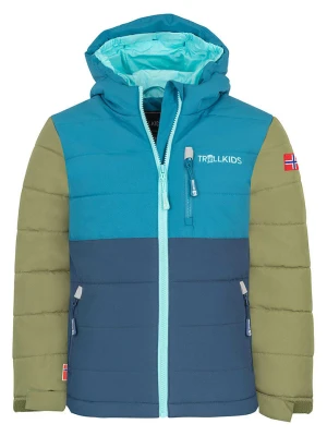 Trollkids Kurtka narciarska "Hemsedal" w kolorze niebieskim rozmiar: 140