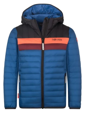 Trollkids Kurtka pikowana "Eikefjord" w kolorze niebiesko-czarnym rozmiar: 116
