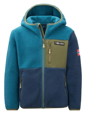 Trollkids Kurtka polarowa "Aurlandsfjord" w kolorze niebieskim rozmiar: 128