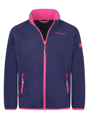 Trollkids Kurtka polarowa "Oppdal XT" w kolorze fioletowym rozmiar: 110