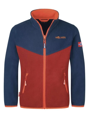 Trollkids Kurtka polarowa "Oppdal XT" w kolorze granatowym rozmiar: 152