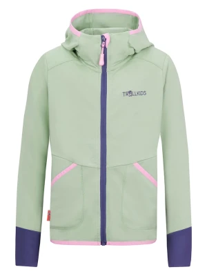 Trollkids Kurtka polarowa "Saltfjord" w kolorze zielonym rozmiar: 176
