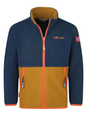 Trollkids Kurtka polarowa "Storfjord" w kolorze granatowym rozmiar: 116