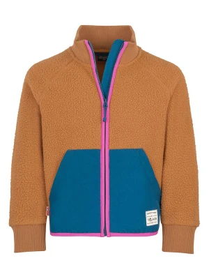 Trollkids Kurtka polarowa "Vega" w kolorze jasnobrązowym rozmiar: 176