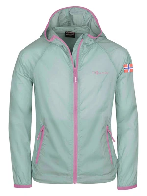 Trollkids Kurtka przeciwwiatrowa "Fjell" w kolorze zielonym rozmiar: 104