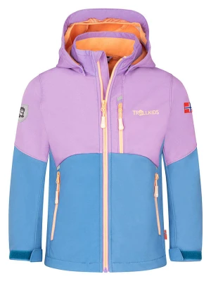 Trollkids Kurtka softshellowa "Balestrand" w kolorze fioletowym rozmiar: 176
