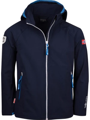 Trollkids Kurtka softshellowa "Kvalvika" w kolorze granatowym rozmiar: 92