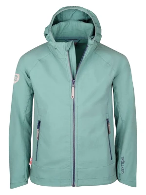 Trollkids Kurtka softshellowa "Kvalvika" w kolorze turkusowym rozmiar: 116