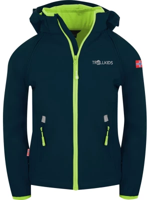 Trollkids Kurtka softshellowa Zip-Off "Rondane XT" w kolorze granatowym rozmiar: 164