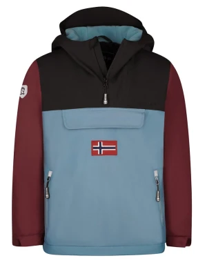 Trollkids Kurtka zimowa "Kirkenes" w kolorze czerwono-granatowo-błękitnym rozmiar: 164