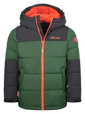 Trollkids Kurtka zimowa "Narvik" w kolorze zielonym rozmiar: 104
