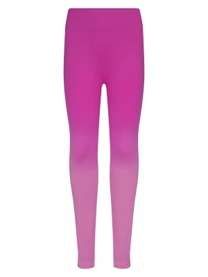 Trollkids Legginsy sportowe "Senja" w kolorze różowym rozmiar: 164